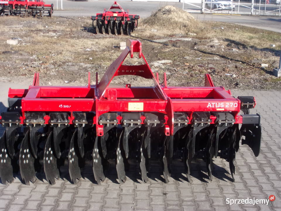 Brona talerzowa kompaktowa BT270 Metanga 27m w