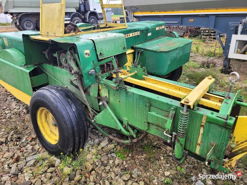 Prasa Kostkująca John Deere 456 Chromna