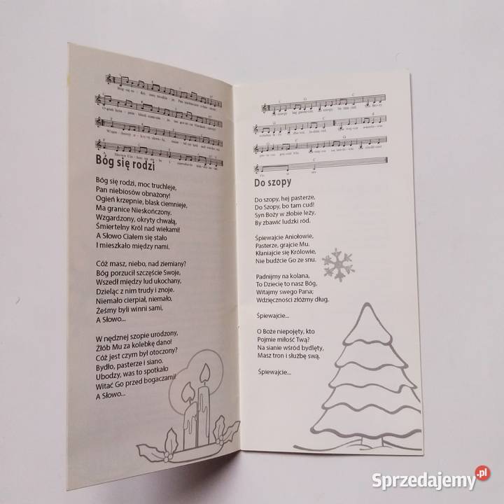 KOLĘDY Śpiewnik z nutami Łódź