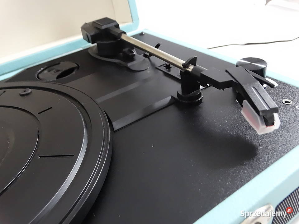 Gramofon walizkowy Denver VPL120 Blue Retro Biłgoraj