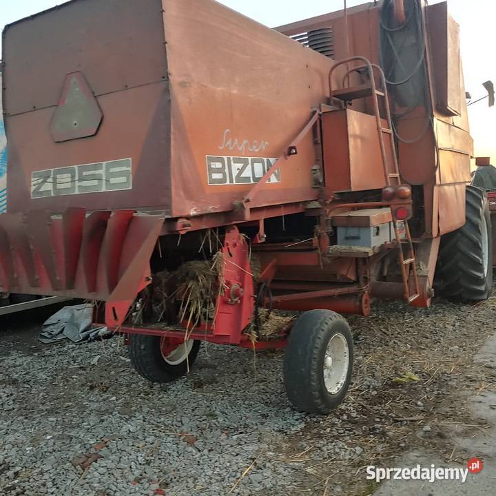 Bizon zo 56 1980r sieczkarnia kabina wielkopolskie Wielowieś