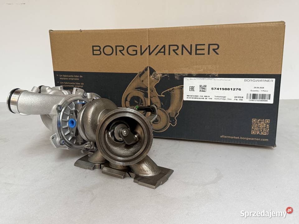 Nowa turbosprężarka BorgWarner KKK ciężarowe mazowieckie Siedlce