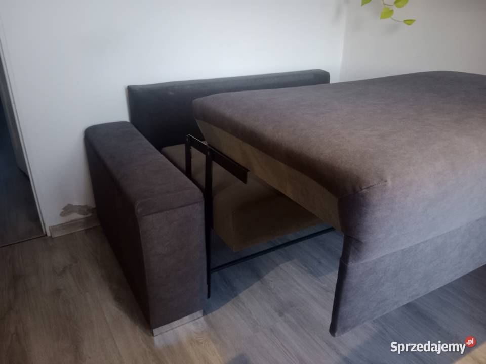 Sofa z funkcją spania szara Gorzów Wielkopolski sprzedam