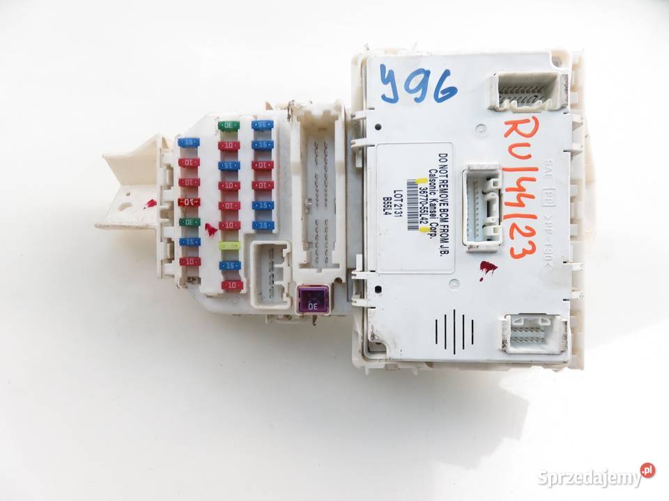MODUŁ BCM SUZUKI SX4 3677055L42 Skrzynki bezpieczników sprzedam