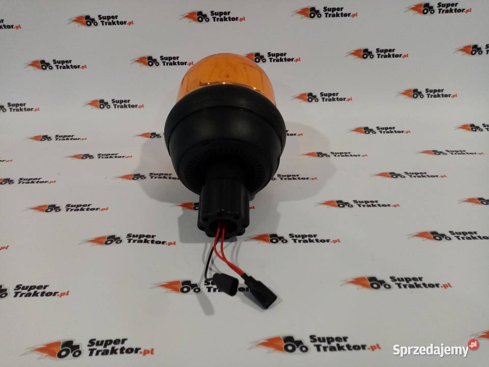 LAMPA OSTRZEGAWCZA POMARAŃCZOWA PRZEZN BASAK nieuszkodzony Części zamienne Rolnictwo zachodniopomorskie