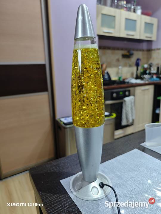 Lampka nocna z brokatem Żary