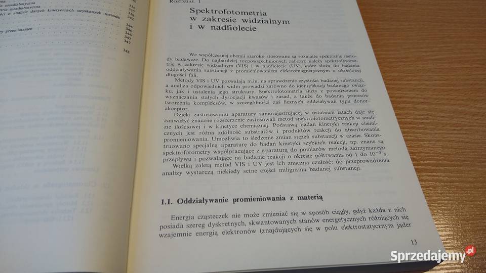 Wybrane metody badania kinetyki reakcji ISBN 8301081643 Gdańsk