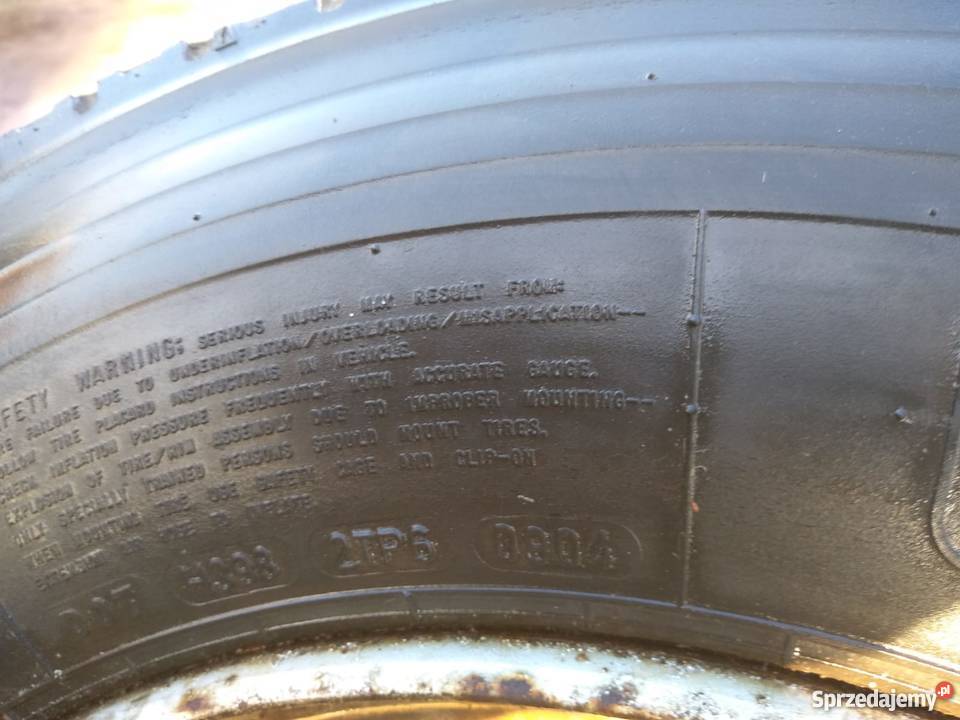 OPONA 22575 R175 FULDA TYŁ BIEŻNIK 45MM 17cale Motoryzacja