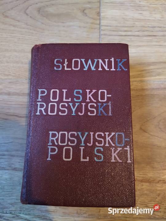 Słownik polskorosyjski rosyjskopolski I Rok wydania 1972 Stalowa Wola
