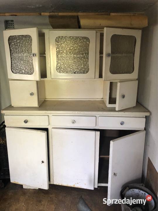 Stary kredens późne rokokoko Dzierżoniów