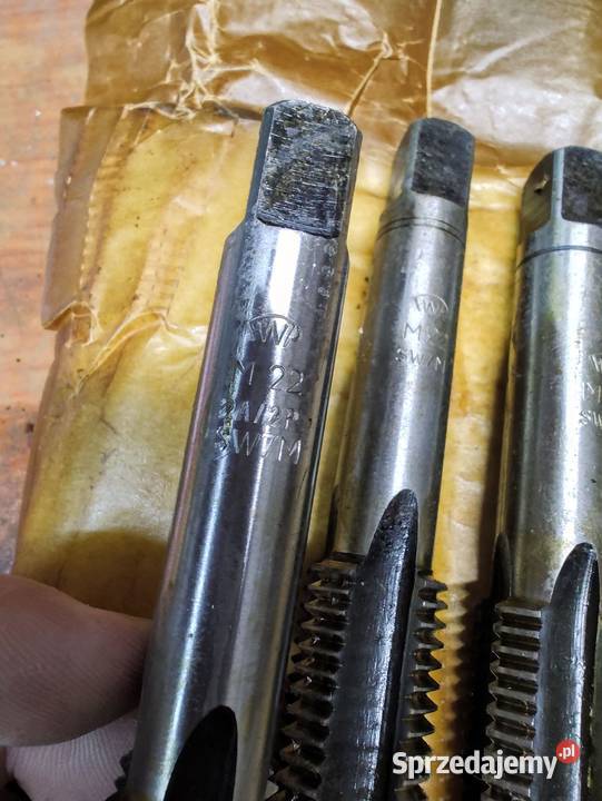 Gwintownik M22 FWP nowy komplet 3 Dąbrowa Górnicza