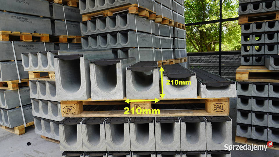 ODWODNIENIA LINIOWE D400 21x21 Betonowe Żeliwo dolnośląskie Wrocław