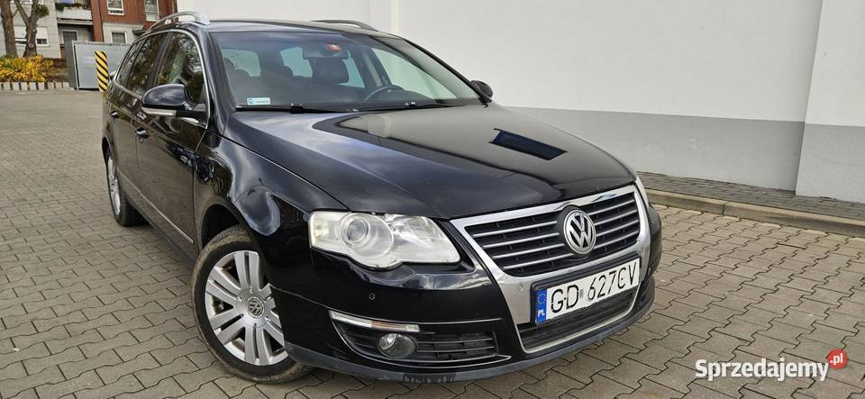 VW Passat 2008r 20 TDi 170 stan bogata wersja diesel Elbląg sprzedam