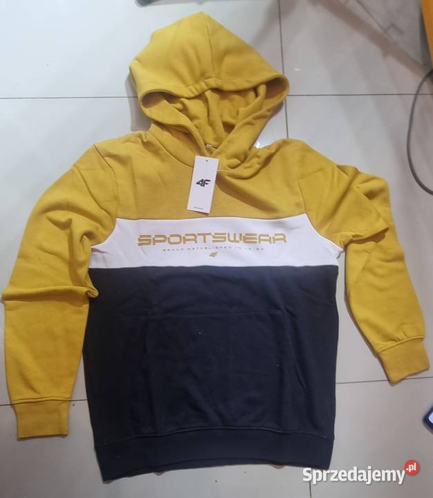 Nowa Bluza dresowa 4F z kapturem męska Legnica
