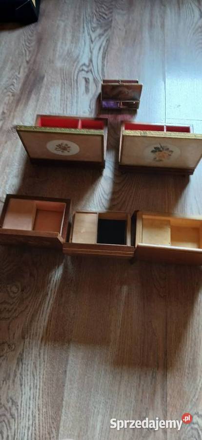 Stara pozytywka w szkatułce Szkatułki i pudełeczka Kraków