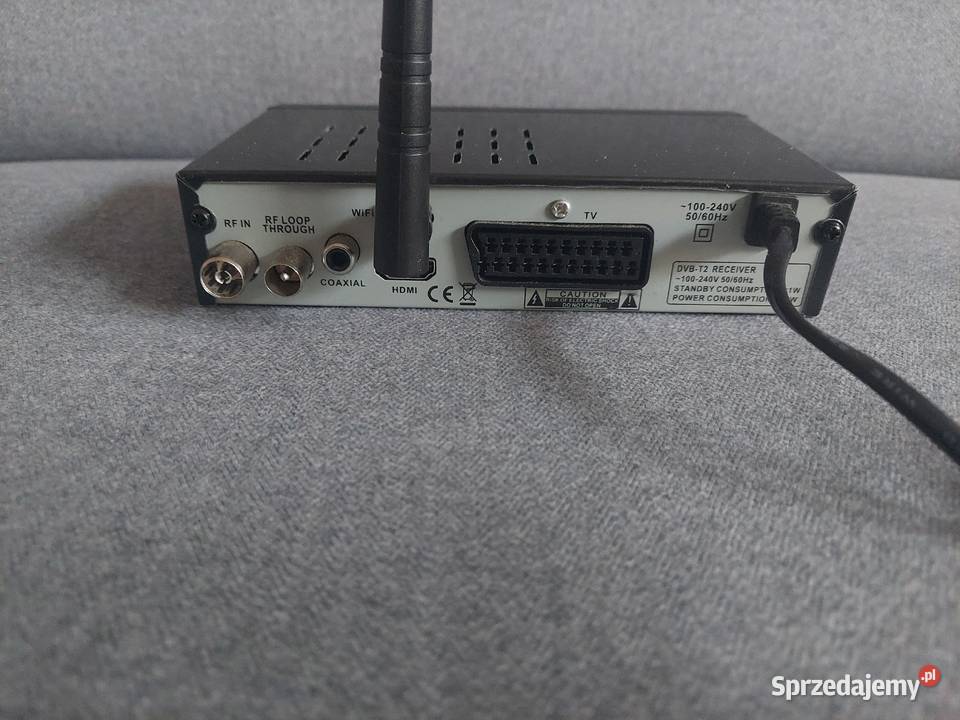 Dekoder dvbt2 Hevc z wifi Gwarancja Czarna Woda