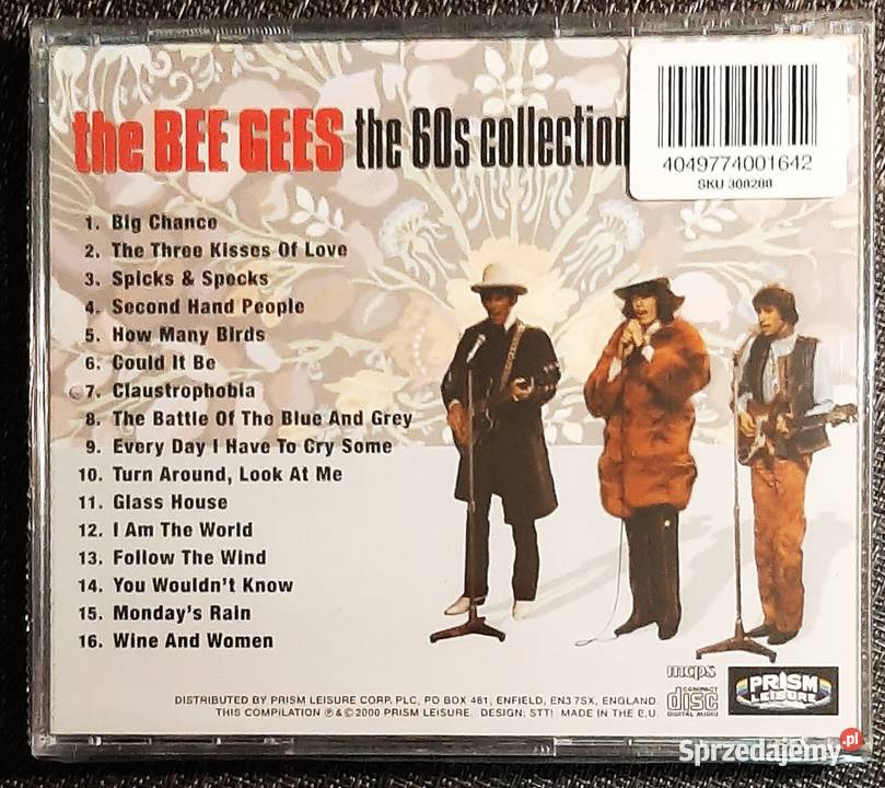 Kultowy Album CD Bee Gees The Collection CD Chorzów
