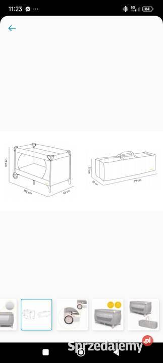 Łóżeczko turystyczne Chojnice