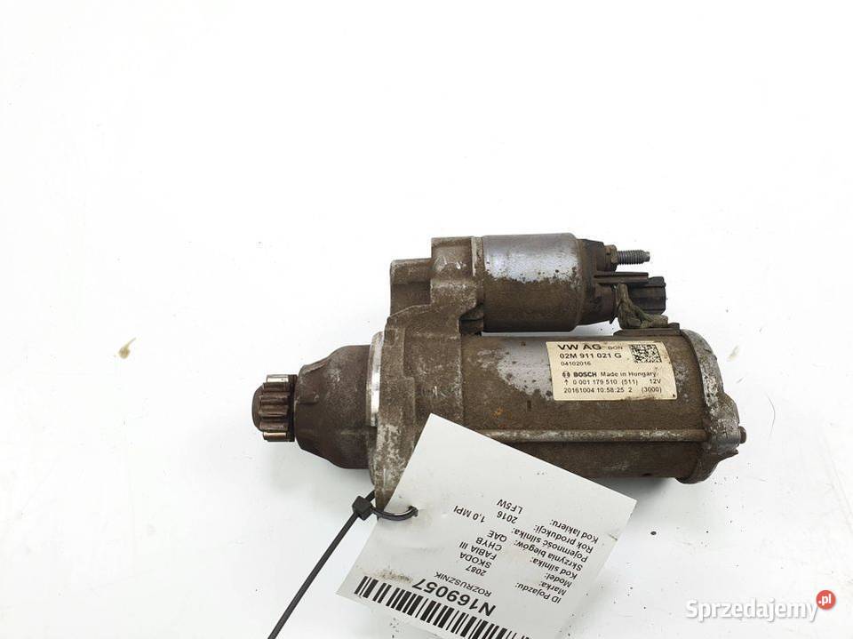ROZRUSZNIK SKODA FABIA III 02M911021G osobowe Lipno