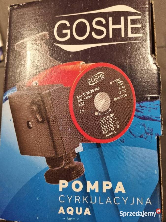 Pompa cyrkulacyjna Goshe U 2560 180 AQUA Sępólno Krajeńskie