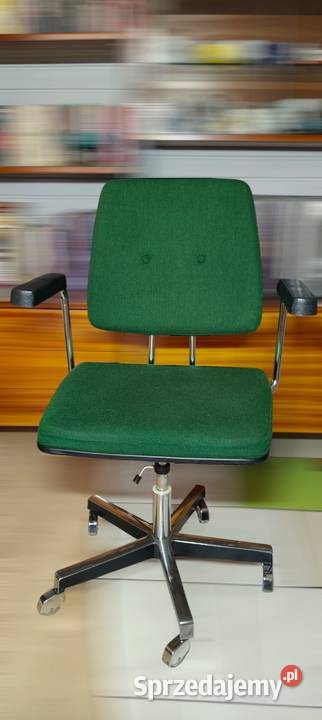 Krzesło biurowe midcentury modern skandynawskie Kalisz