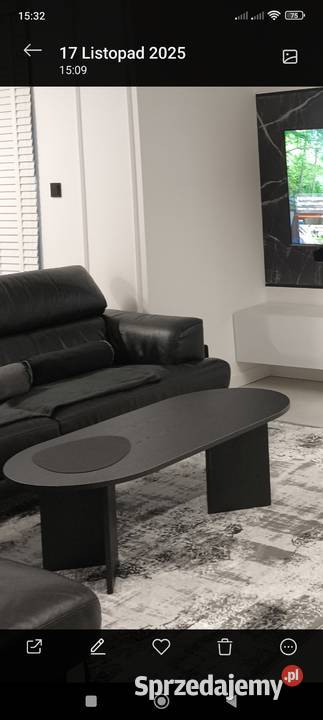 Stolik kawowy czarne drzewo podkarpackie Lipa sprzedam