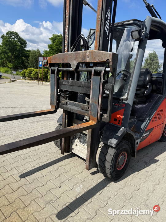 wózek widłowy LINDE H25T02 LPG 2500 400m przesuw łódzkie Działoszyn sprzedam
