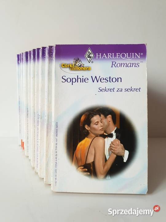 Tanie książki harlequin romans romansidła 12 Wadowice sprzedam