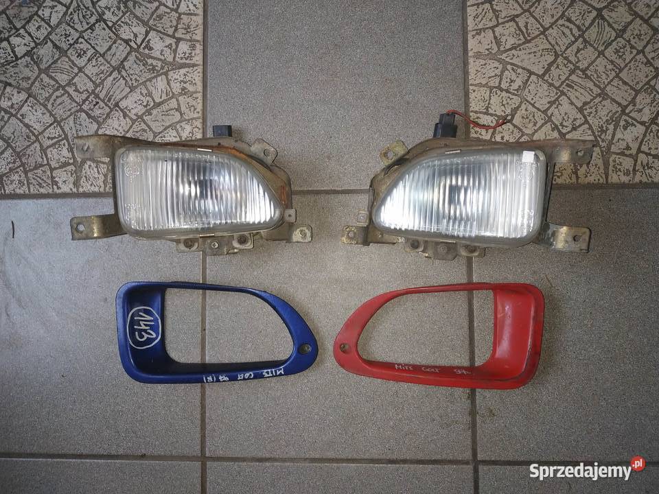 Mitsubishi Colt 1996 1999 kpl halogen prawy lewy Lampy przeciwmgielne Byków