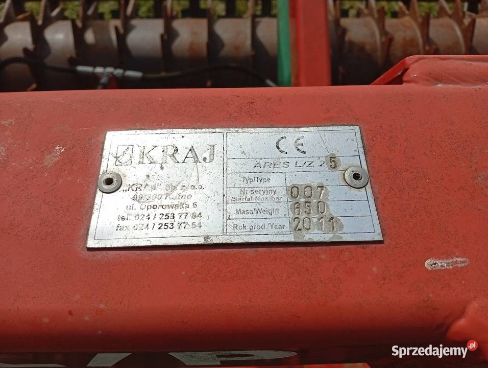 Agregat Unia Ares 25 m LP Wał Packera Hydropak małopolskie Chobędza