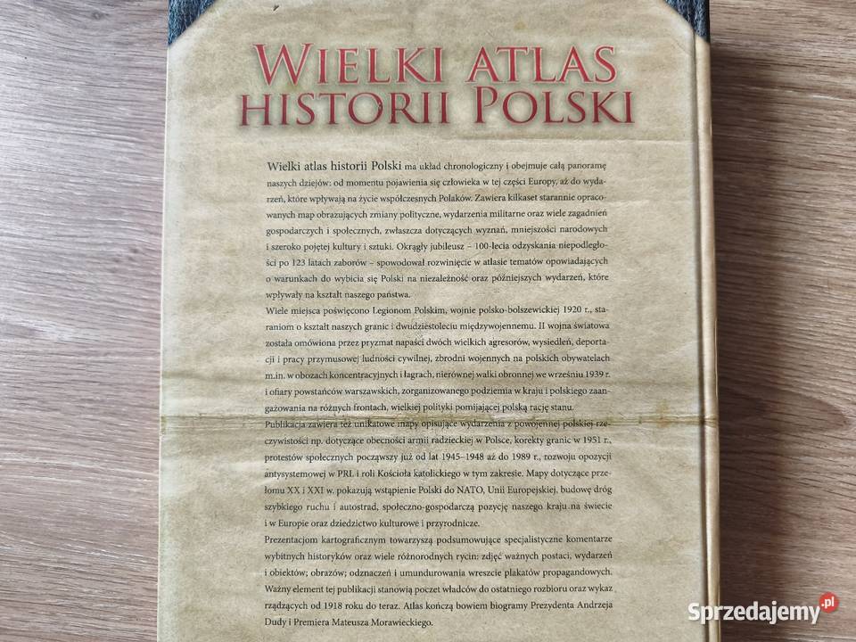 Album Wielki atlas historii Polski Ponad 575 Szczyrk sprzedam