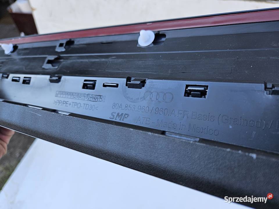 AUDI Q5 II LIFT SLINE LISTWA DRZWI PRAWY PRZÓD wielkopolskie