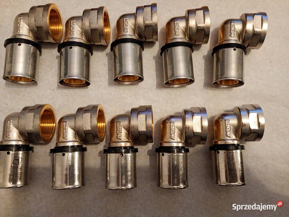 Złączka mosiężna kolano pex 25x34GW łódzkie Pabianice sprzedam