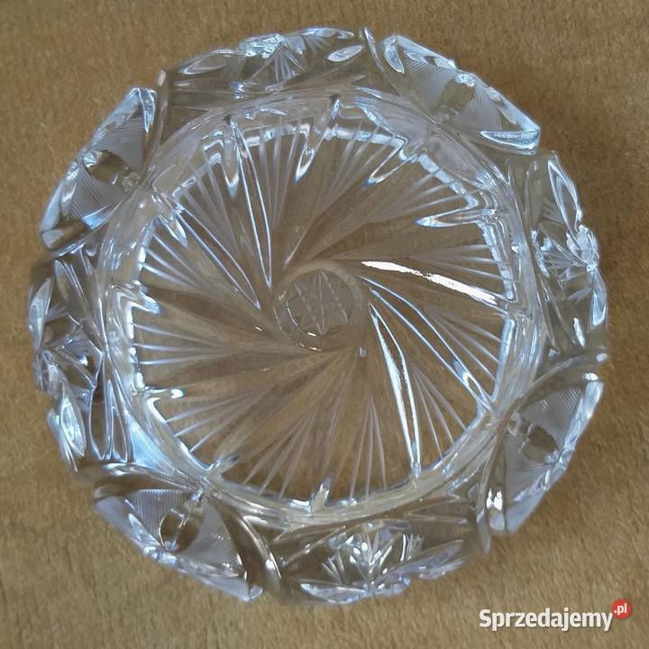 Kryształowa popielniczka popielnica Warszawa sprzedam