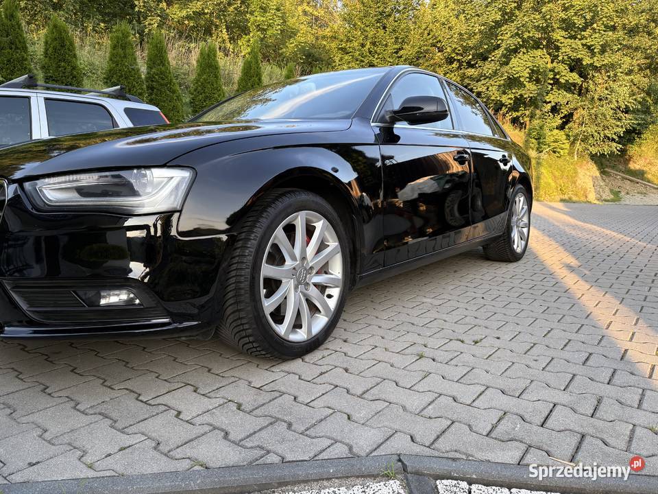 Audi A4 B8 Quattro 20 TFSI 211 Manual CarPlay skórzana tapicerka Maków Podhalański