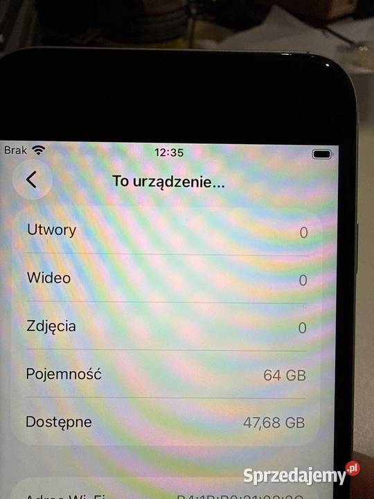 iPhone SE 2020 64GB Stuknięty z dwóch stron