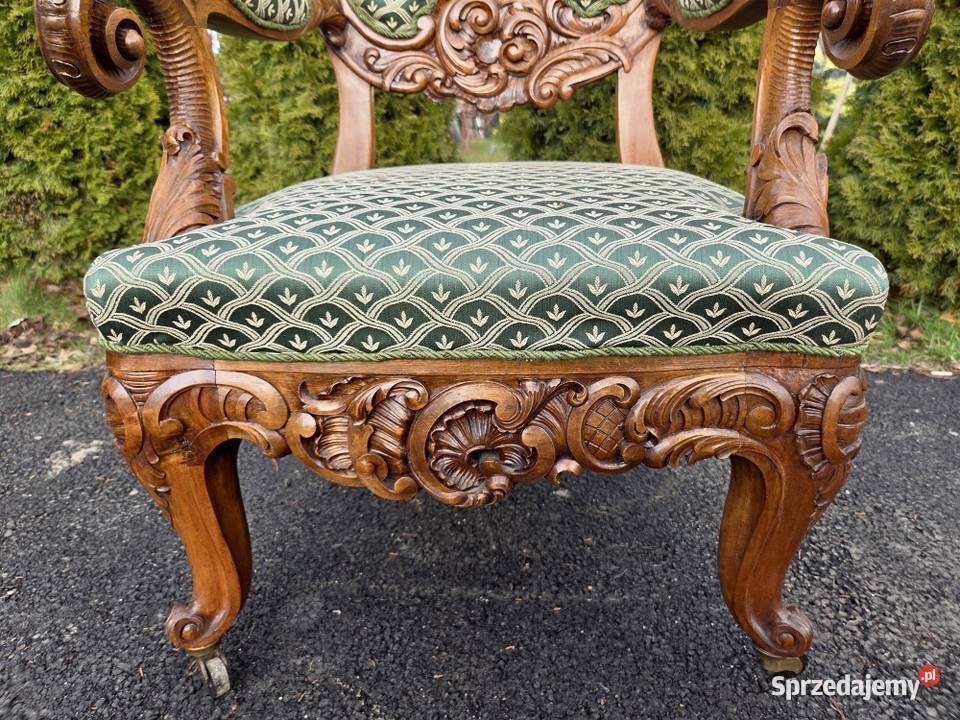 Fotel z drugiej połowy XIX wieku 9294 Szczecin sprzedam