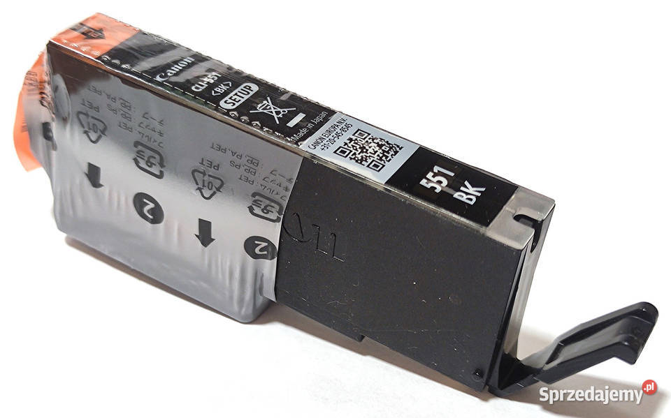 Tusze oryginał Canon CLI551BK CLI551XL Y PGI550 Krosno sprzedam
