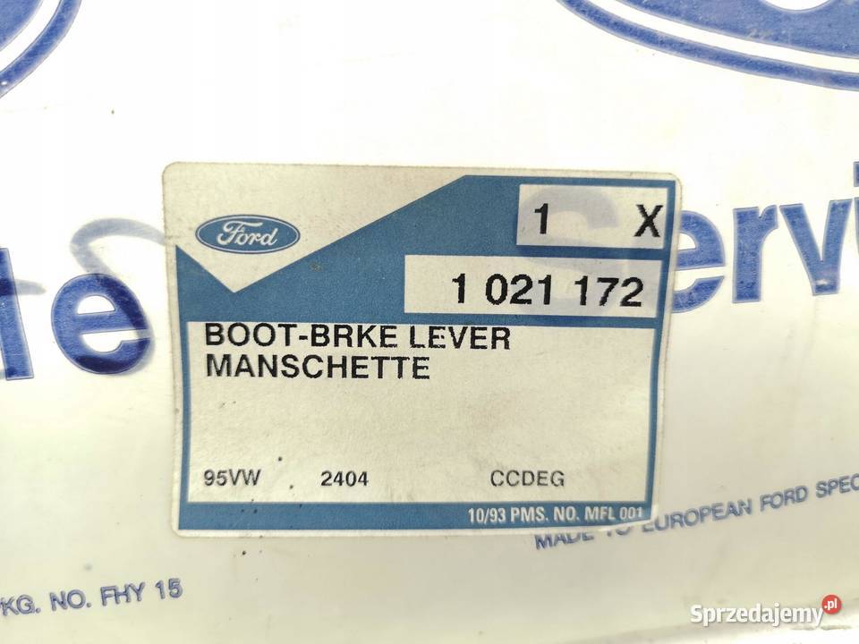 OSŁONA DŹWIGNI RĘCZNEGO FORD GALAXY 0006 OE ASO osobowe Osłony i zaślepki