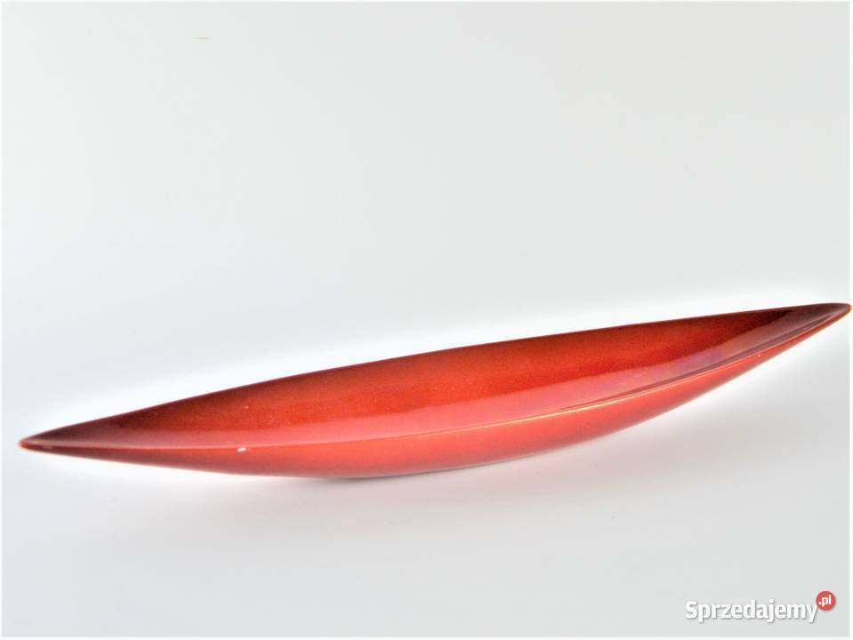 Look Patera łódka Zsolnay Trk Janos bordowa Warszawa