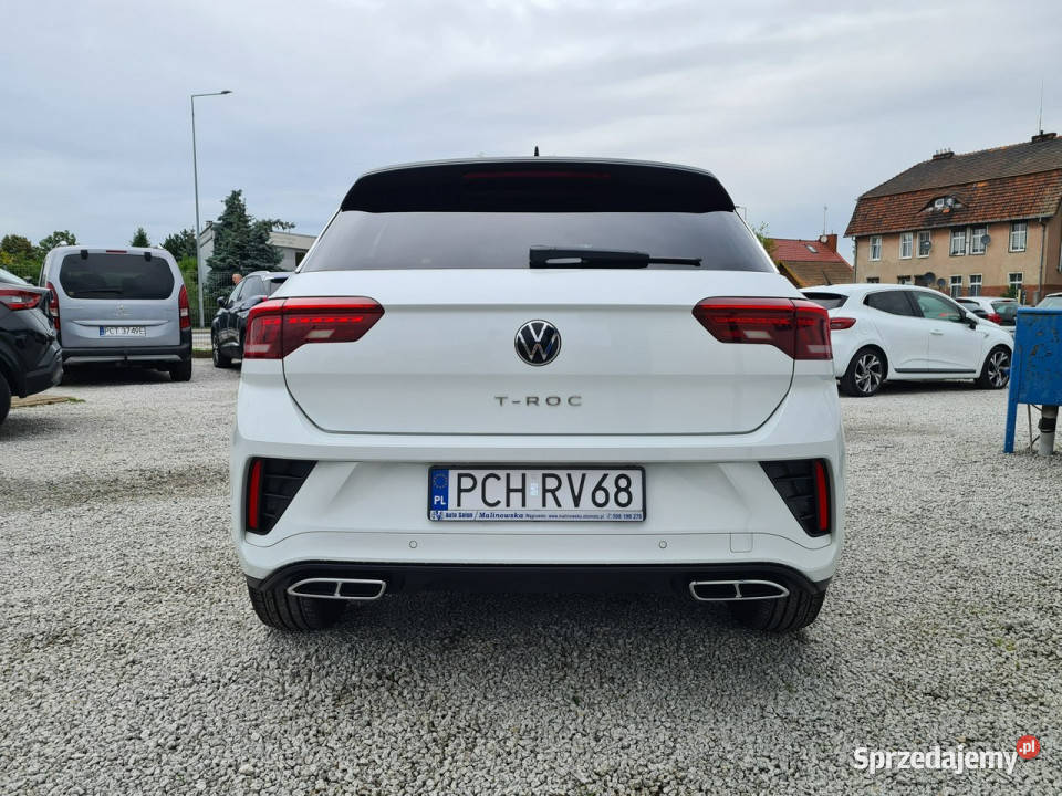 Volkswagen TRoc RLine Navi Kamera ElKlapa Wolne wielkopolskie Wągrowiec