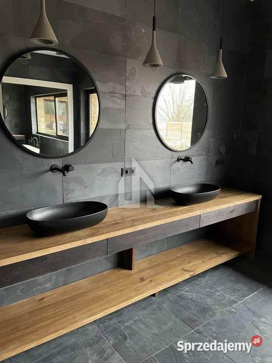 Płytki kamienne Black łupek dekoracyjny do Wrocław