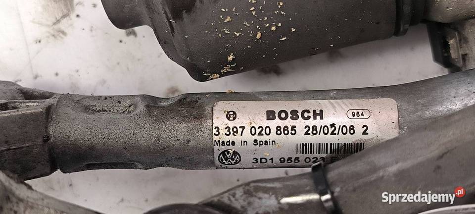 MECHANIZM WYCIERACZEK PRZÓD VOLKSWAGEN PHAETON Lipno sprzedam