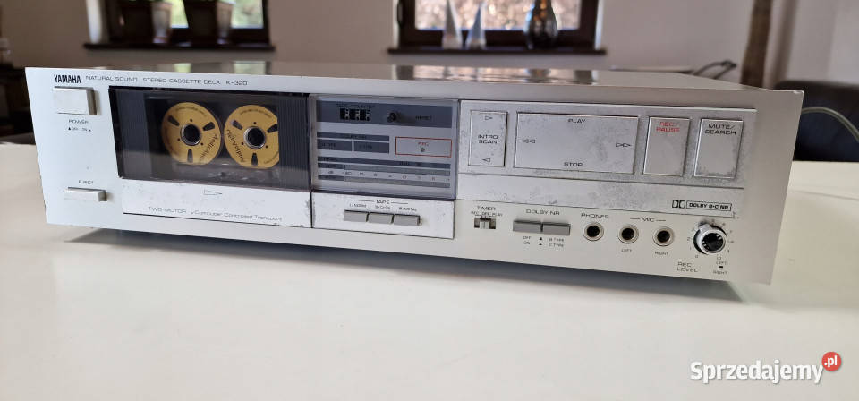 Magnetofon cassette deck Yamaha K320 K 320 wielkopolskie Międzychód sprzedam