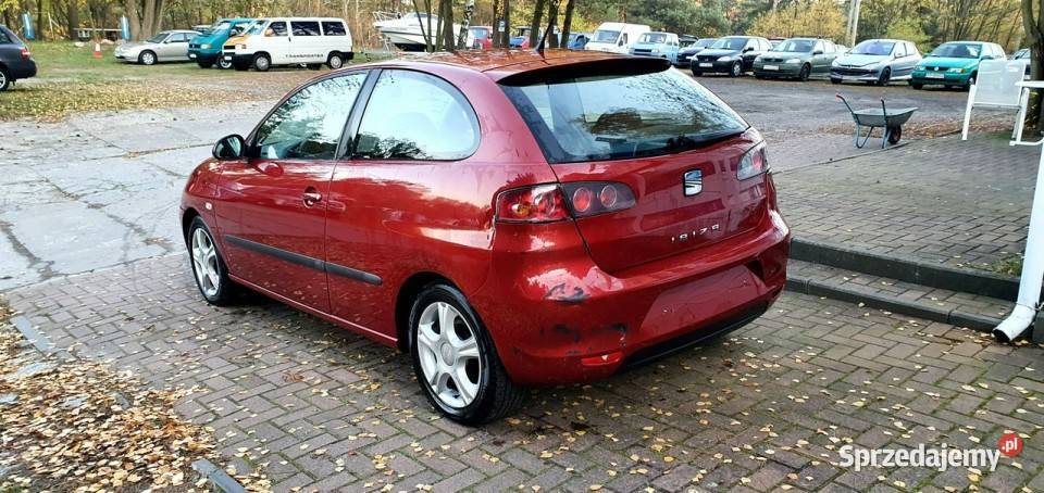 Seat Ibiza 12 Ins Gaz Piekny Kolor Przebieg 119 wspomaganie kierownicy Chodzież