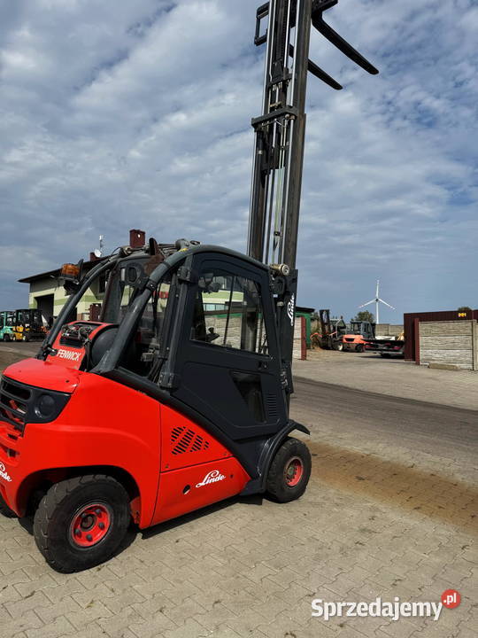 wózek widłowy LINDE H25T01 Triplex 470m kabina łódzkie Działoszyn