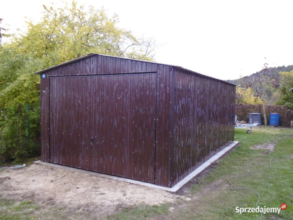 Garaż blaszany 4x5 kolor sprzedam