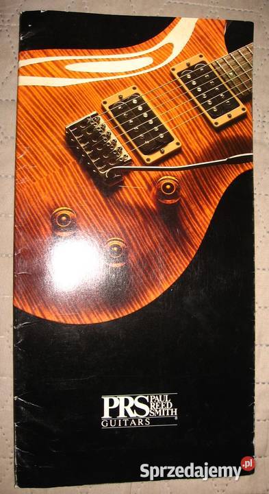 PRS Paul Reed Smith katalog gitar 1992 sprzedam