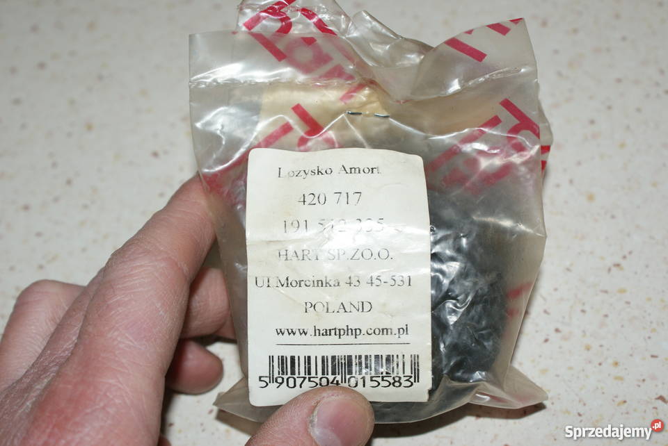 LOZYSKO AMORTTGOLFJETTA PODUSZGORA 191 512 335 Zawieszenie i układ kierowniczy