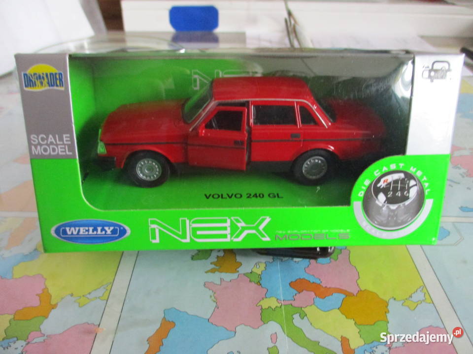 Historyczny model VOLWO 204 GL Zielona Góra